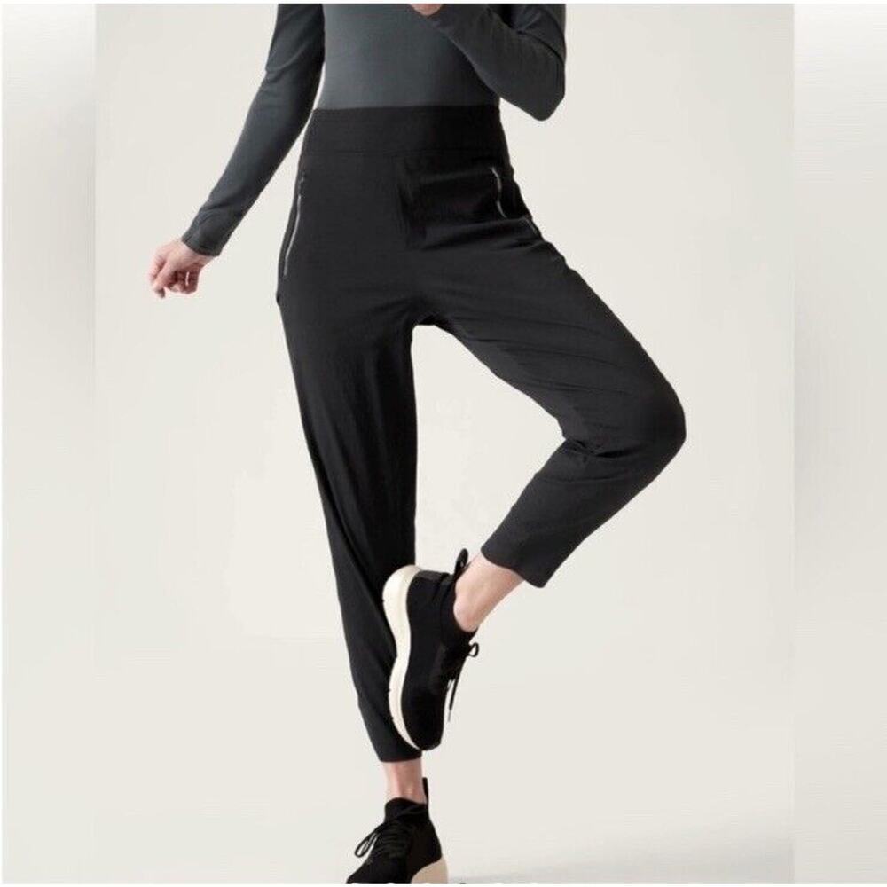 Athleta Black Track Pants